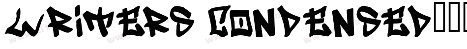 Writers condensed字体转换